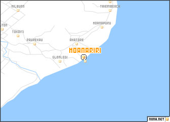 map of Moanariri