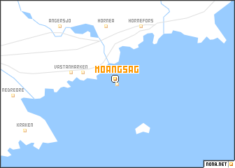 map of Mo Ångsåg