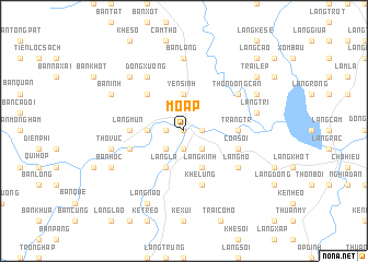 map of Mô Ấp