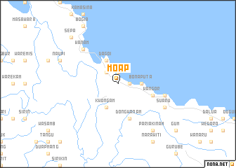 map of Moap