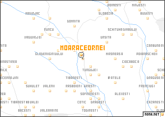 map of Moara Ceornei