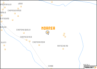 map of Moarea