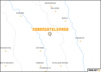 map of Mobanga-Telepasa