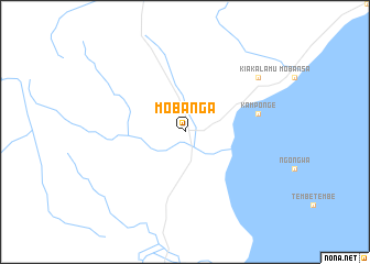 map of Mobanga