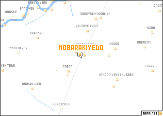 map of Mobārakī-ye Do