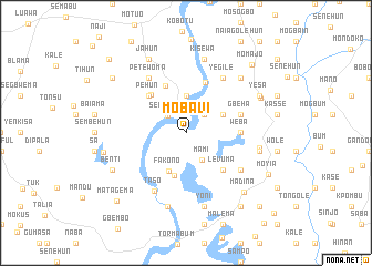 map of Mobavi