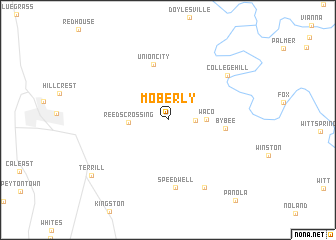 map of Moberly