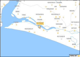 map of Mobe