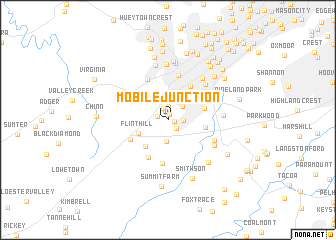 map of Mobile Junction