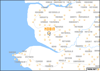 map of Mobin