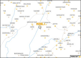 map of Mobli