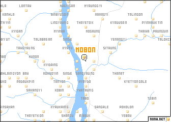 map of Mobon