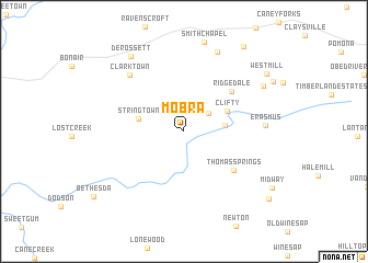 map of Mobra