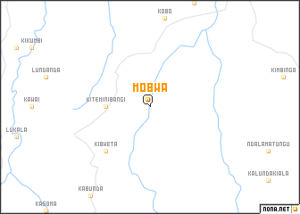 map of Mobwa