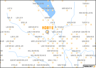 map of Mobyè