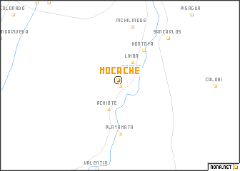 map of Mocache