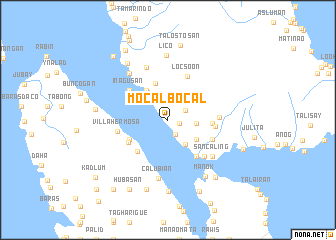 map of Mocalbocal