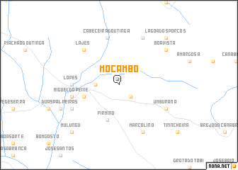 map of Mocambo