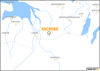 map of Mocambo