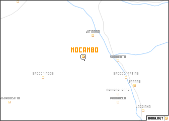 map of Mocambo