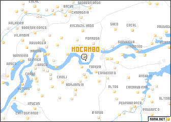 map of Mocambo