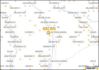 map of Mocani