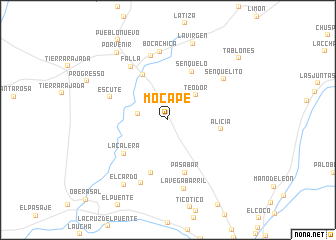 map of Mocape