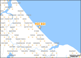 map of Mộc Bài