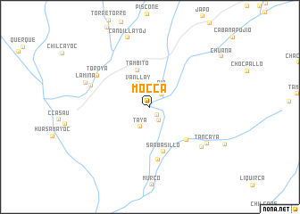 map of Mocca