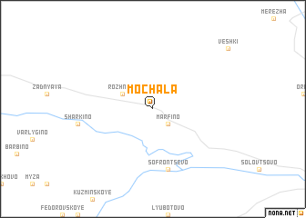 map of Mochala