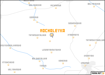 map of Mochaleyka