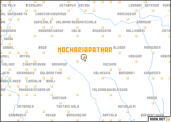 map of Mochāria Pāthār