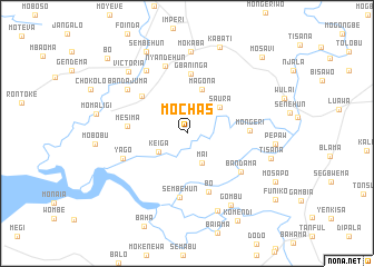 map of Mochas