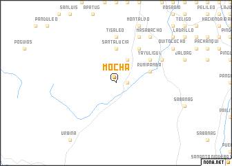 map of Mocha