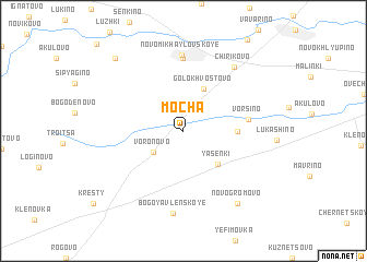 map of Mocha