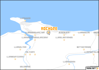 map of Mochdre