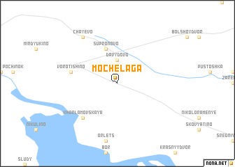 map of Mochelaga