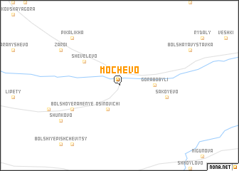 map of Mochevo