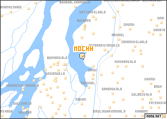 map of Mochh