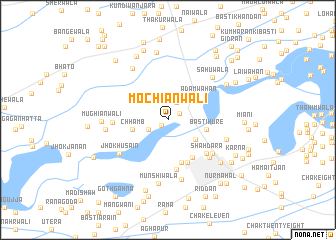 map of Mochiānwāli