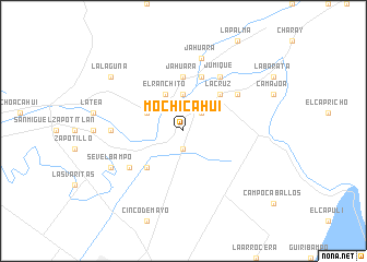 map of Mochicahui