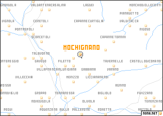 map of Mochignano