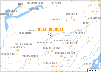 map of Mochi ki Basti