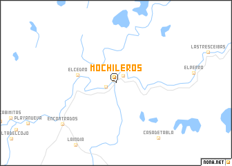 map of Mochileros