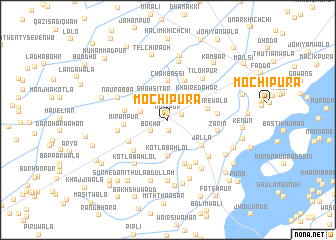 map of Mochīpura