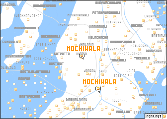 map of Mochīwāla