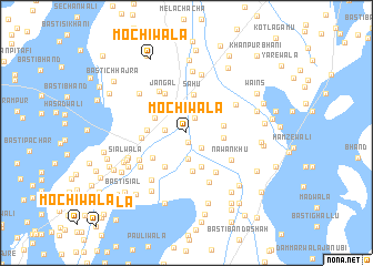 map of Mochīwāla