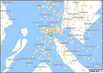 map of Mochīwāla