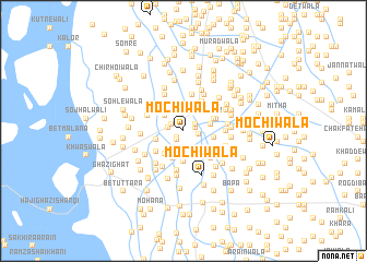 map of Mochīwāla