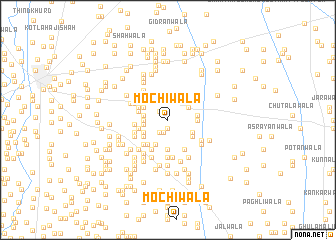 map of Mochīwāla